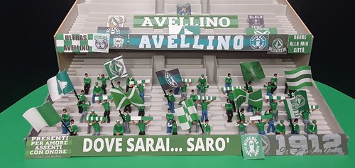 Spettatori ultras fan - fan, subbuteo