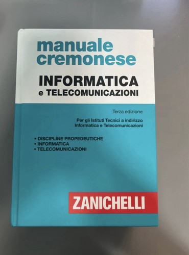 Manuale cremonese informatica - manuale,