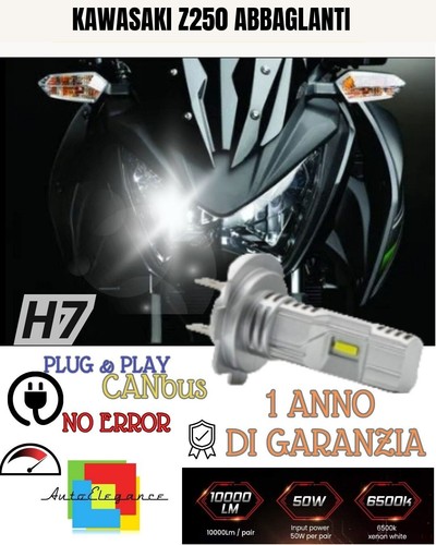 Lampada led 6000k - h7,