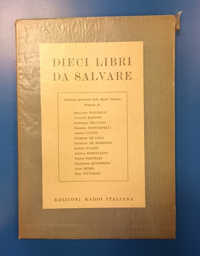 Dieci libri salvare - da,