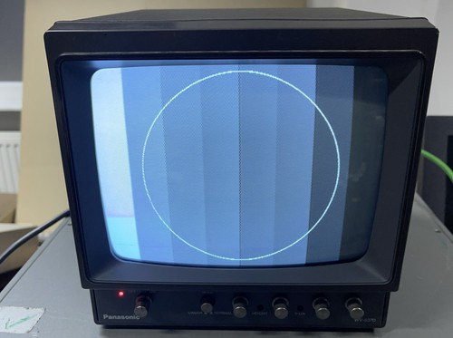 Panasonic 5370 crt - b/w, 8"