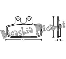 5556 - PASTIGLIE FRENO