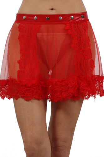 Mini jupe sexy tulle - tulle, dentelle