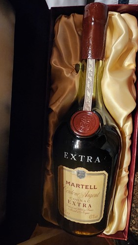 Bottiglia cognac martell extra - cognac,