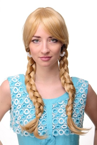 Parrucca donna cosplay bionda