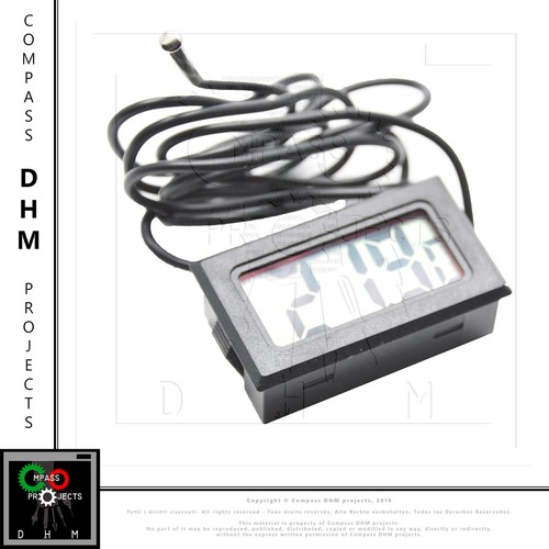 Termometro digitale lcd con - digitale,
