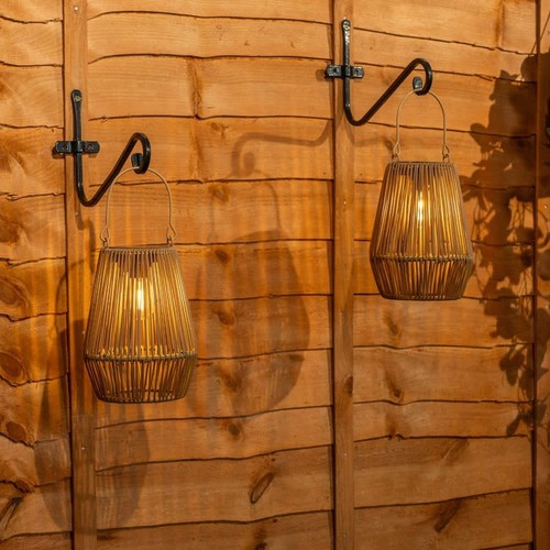 Set lanterne solari finto - set,