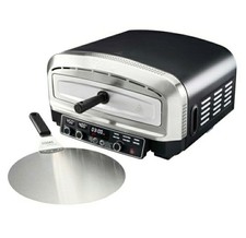 Forno Per Pizze Pizza Elettrico Professionale Automatico 450°C 20L Pala e Pietra