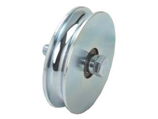 Ruota cancelli gola tonda con - gola,
