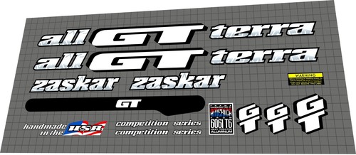 Set decalcomanie zaskar - set, gt