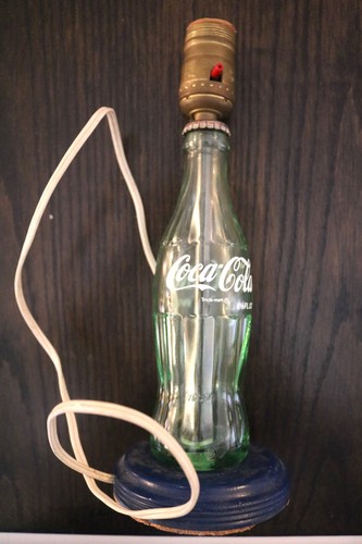 Lampada bottiglia coca cola - lampada,