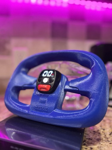 Blu volante segway - blu,