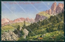 Bolzano Selva di Val Gardena Gruppo Sella cartolina MX3114