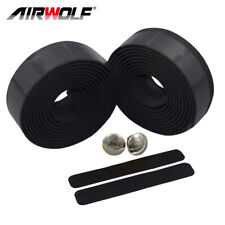2 PEZZI Nastro Manubrio Bici Strada Bicicletta Drop Bar Avvolgente Sport All'aperto Antiscivolo