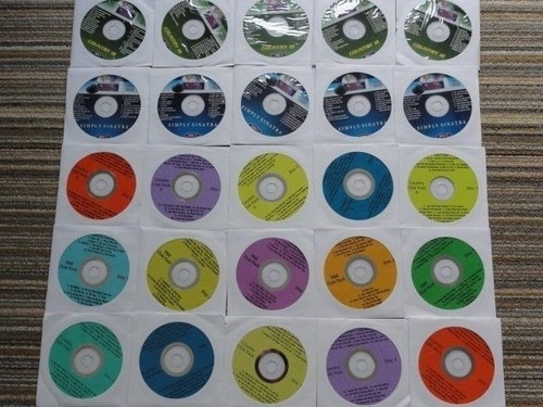 Cdg karaoke discs g - 25,