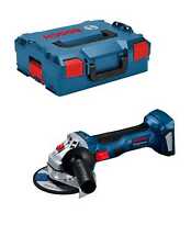 Bosch professional bosch gws 18v-7 125 mm l-boxx smerigliatrice angolare a batt.