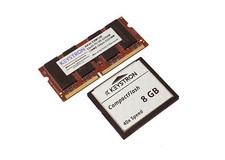 128MB EXM128 & 8GB CF Card