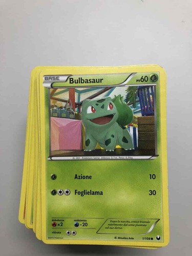Carte pokemon set nero - carte,