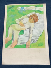 Paul Gauguin Disegno su carta