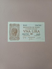 BANCONOTA 1 LIRA LUOGOTENENZA