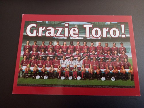 Torino toro calcio - calcio, cartolina