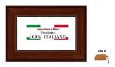 Cornice in noce arte povera