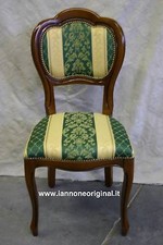 SEDIA IMBOTTITA IN LEGNO