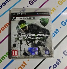 PS3 SPLINTER CELL BLACKLIST PLAYSTATION 3 ITALIANO COMPLETO COME NUOVO 