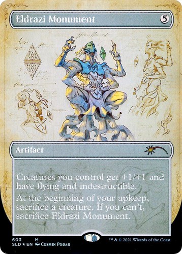 Foil eldrazi monument - ,