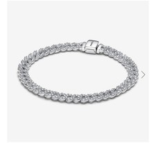 Pandora timeless pavé cuban - pavé,