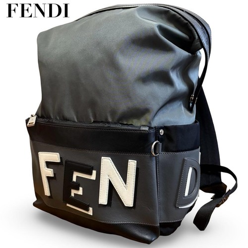 Zaino fendi shadow logo unisex - zaino,