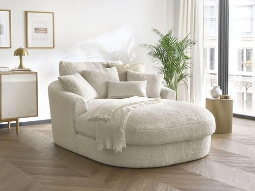 Divano letto moderno boucle - letto,