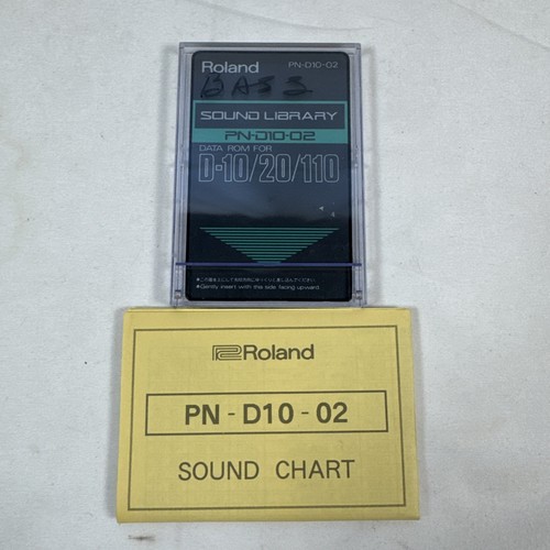 Roland d10 data - pn-d10-02,