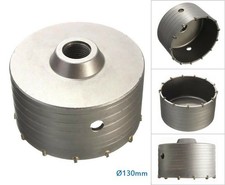 FRESA DA TRAPANO 130 MM TAZZA CAROTATRICE X FORARE MURO CEMENTO