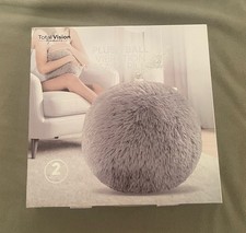 Total Vision Products Cuscino Massaggio Palla Peluche Aiuto Ansia Schiena Collo Soffice Nuovo