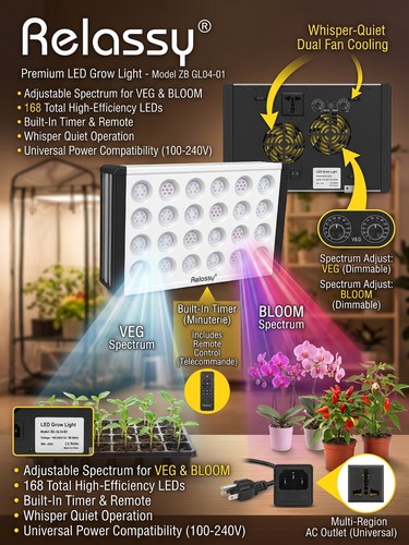 Lampada coltivazione led - da,