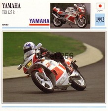 Fiche Moto : YAMAHA TZR 125 R