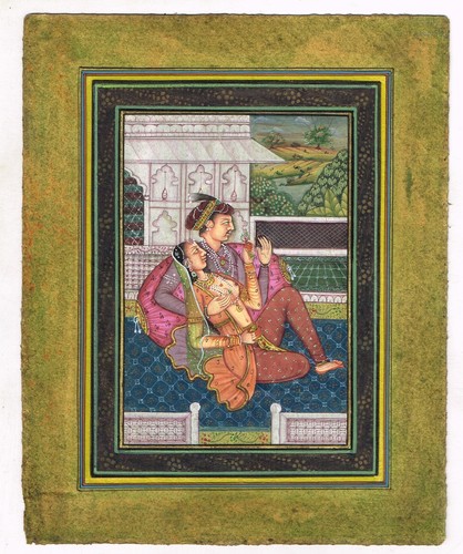 Dipinto miniatura moghul - moghul, re