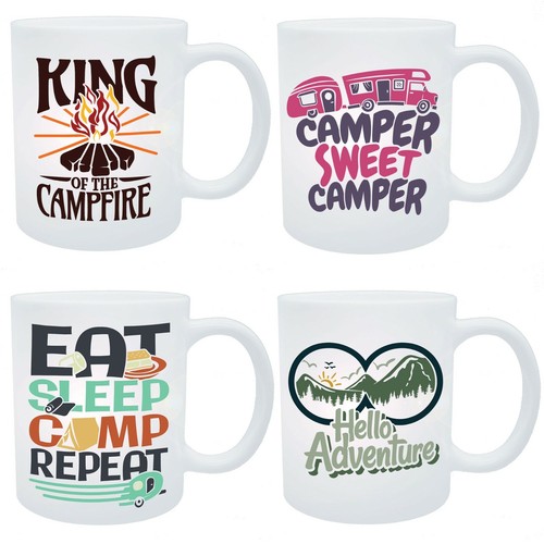 Novelty camping mugs - novelty,