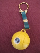 GRANDE TORINO Calcio Portachiavi pallone con lente Foto Squadra granata Anni 50