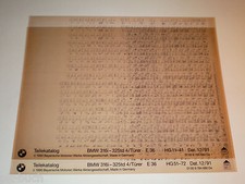 Microfiche Parts Catalog BMW