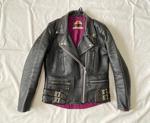 Giacca pelle motociclista - giacca,