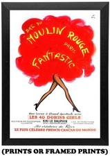 Poster Moulin Rouge Cabaret