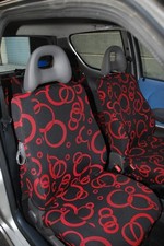 FODERE SEDILI  AUTO FIAT 600  - Seicento  ( da 1998 al 2010) posteriore intero 