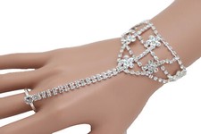 Donna Argento Metallo Mano