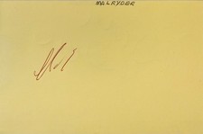 MAL RYDER & DIANA DEAN Signed