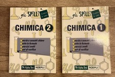 CHIMICA HOEPLI GLI SPILLI DUE VOLUMI 