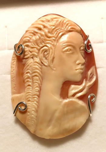 Cammeo conchiglia corniola - conchiglia,