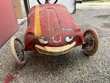 GIORDANI MACCHINA PEDALI LATTA AUTO MACCHININA PEDAL CAR