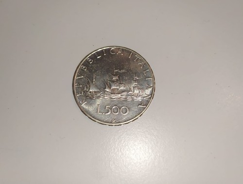 500 lire moneta argento - lire,